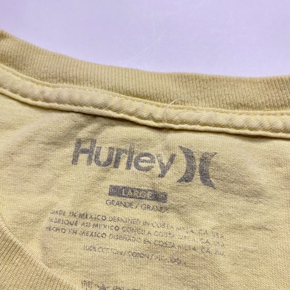 Hurley Men T Shirt Crewneck Short Sleeves Size Large - Picture 3 of 6